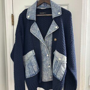 Blank NYC Last Call Sweater Sz M